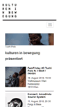 Mobile Screenshot of kultureninbewegung.org